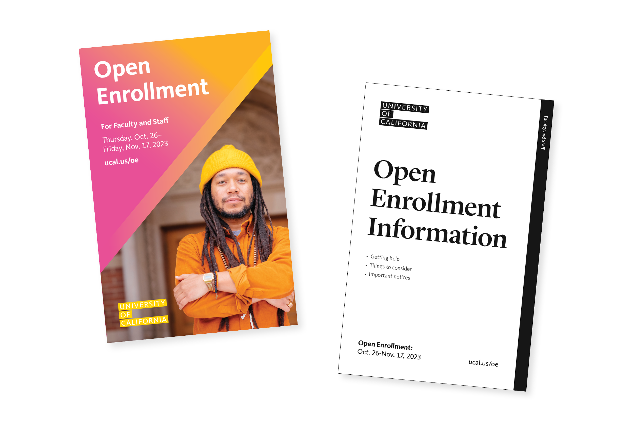 Open Enrollment brochures