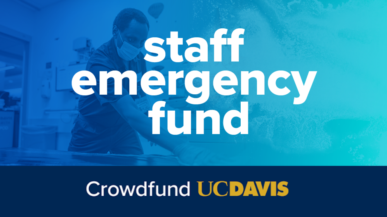 staff emergency fund is part of Crowdfund UC Davis