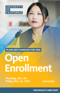 Open Enrollment brochure cover. 